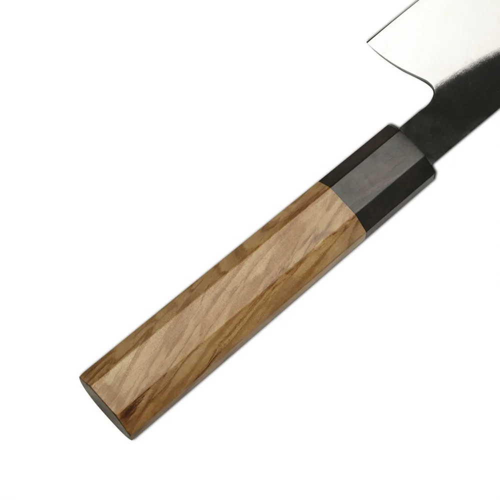 Profesionální nůž na zeleninu, Hikari - nerezová ocel 440C s rukojetí z olivového dřeva Premium 18 cm - Hikari