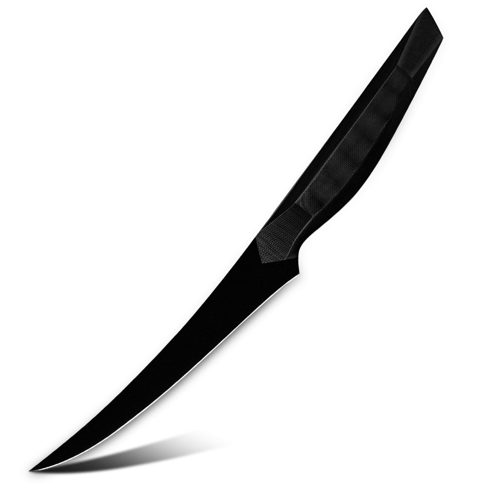 Professional Fillet Knife, Hikari – Titanium Coating 440C Stainless Steel Blade, G10 Handle for Filleting Fish and Boning Meat - Hikari